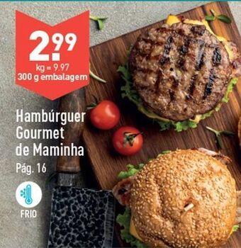 ALDI Hambúrguer promoção
