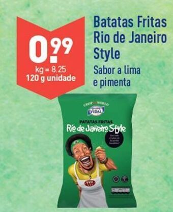 ALDI Batata chips promoção