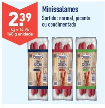 ALDI Salame promoção