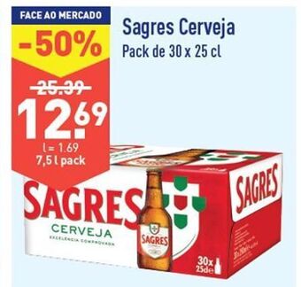 ALDI Cerveja sagres promoção
