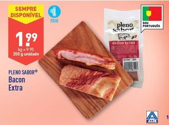 ALDI Bacon promoção