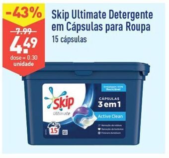 ALDI Detergente em cápsulas skip promoção