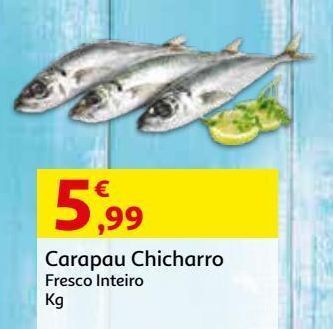 Auchan Carapau chicharro:fresco inteiro kg promoção