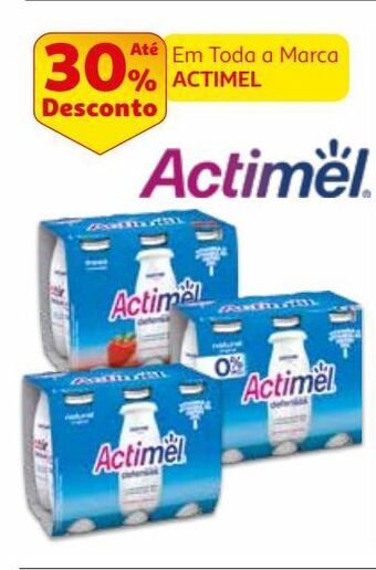 Auchan Probiotico actimel promoção