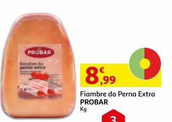 Auchan Fiambre perna extra probar:kg promoção