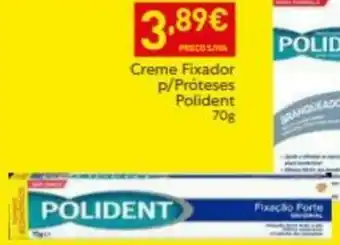 Creme Fixador p/Próteses Polident 70g