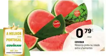 Oviran Melancia Preta ou Raiada Extra s/Sementes