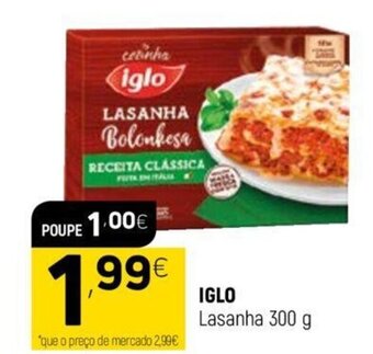 Coviran Iglo Lasanha 300g promoção