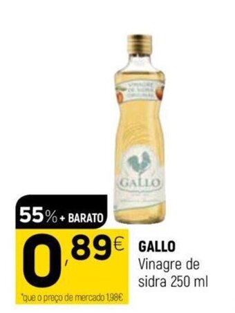 Coviran Gallo Vinagre de Sidra 250ml promoção