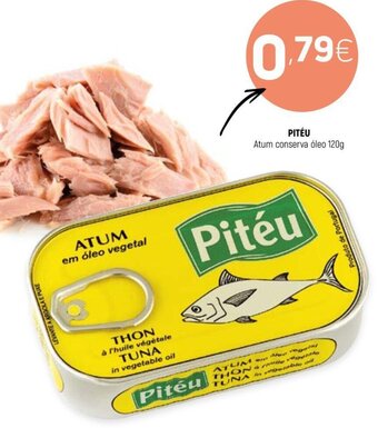 Coviran Pitéu Atum Conserva Óleo 120g promoção