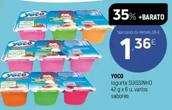 Yoco Iogurte Suissinho 42gx6 u
