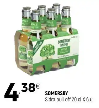 Coviran Somersby Sidra Pull Off 20cl x6u promoção