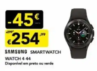 Radio Popular Samsung Smartwatch 4 44 promoção