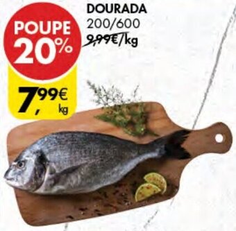 Pingo Doce Dourada 200g/600g promoção