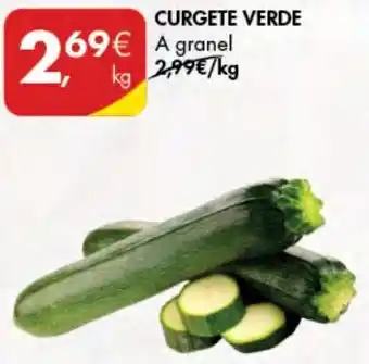 Pingo Doce Curgete Verde promoção