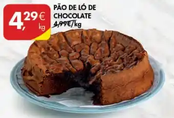 Pingo Doce Pão de Ló de Chocolate promoção