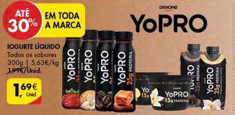 Pingo Doce Iogurte Líquido Yopro 300g promoção