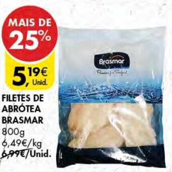 Pingo Doce Filetes de Abrótea Brasmar 800g promoção