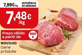 Intermarché Novilho Carne p/Estufar 800g promoção