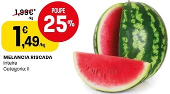 Intermarché Melancia Riscada promoção