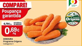 Intermarché Cenoura Programa Origens promoção
