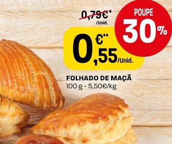 Intermarché Folhado de Maça 100g promoção
