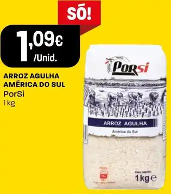 Intermarché Arroz Agulha América do Sul PorSi 1kg promoção