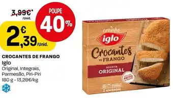 Intermarché Crocantes de Frango Iglo 180g promoção