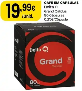 Intermarché Café em Cápsulas Delta Q 80 Cápsulas promoção