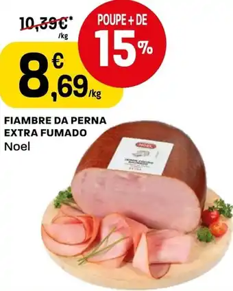 Intermarché Fiambre da Perna Extra Fumado Noel promoção