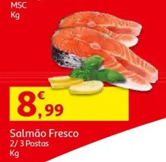 Auchan Salmão Fresco 2/3 Postas promoção