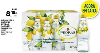 Continente Água C/Gás Natural Sabores 15x25cl promoção