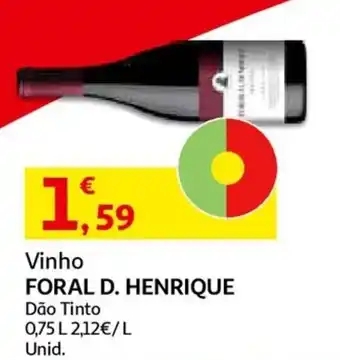 Vinho Foral D. Henrique 0,75L