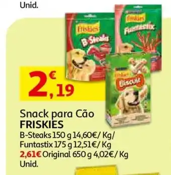 Auchan Snack para Cão Friskies 150g promoção