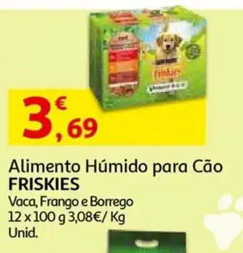 Auchan Alimento Húmido P/Cão Friskies 12x100g promoção