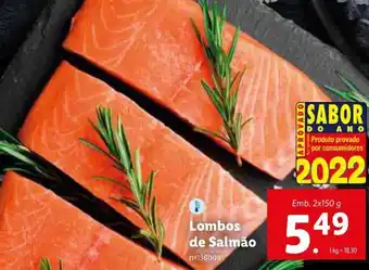 Lidl Lombos de Salmão 2x250g promoção