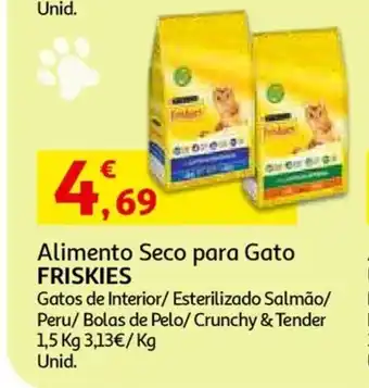 Auchan Alimento Seco para Gato Friskies promoção