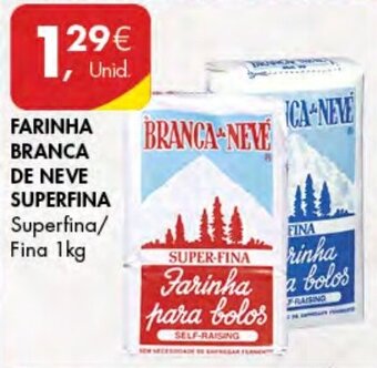 Pingo Doce Farinha Branca de Neve Super-Fina 1kg promoção