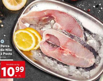 Lidl Perca do Nilo à Posta promoção