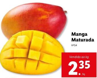 Lidl Manga Maturada promoção