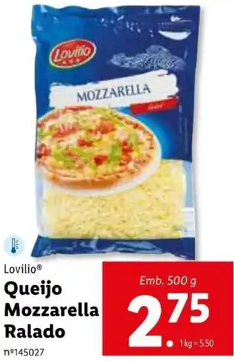 Lovilio Mozzarella Ralado 500g