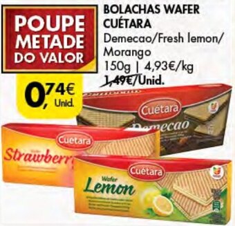 Bolachas Wafer Cuétara 150g