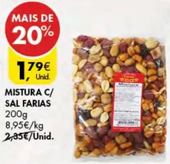 Pingo Doce Mistura c/Sal Farias 200g promoção