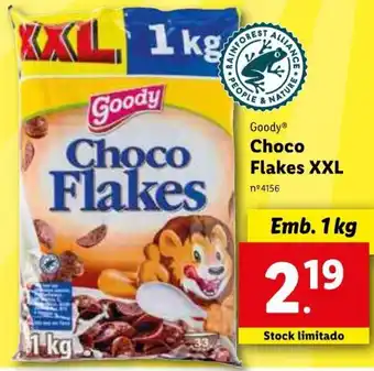 Lidl Goody Choco Flakes XXL 1kg promoção