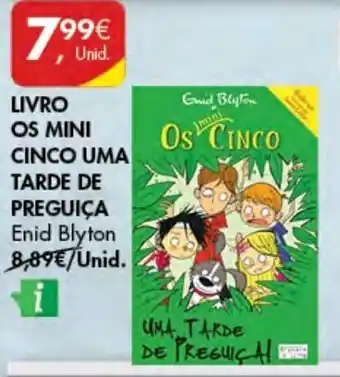 Pingo Doce Livro os Mini Cinco Uma Tarde de Preguiça Enid Blyton promoção