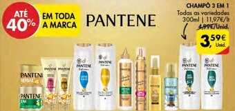 Pingo Doce Pantene Champô 300ml promoção