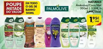 Pingo Doce Palmolive Gel de Banho Naturals 500ml promoção