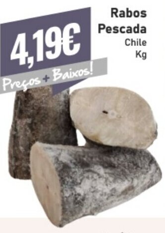 Belita Rabos Pescada Chile promoção