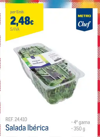 Makro Salada Ibérica 350g promoção