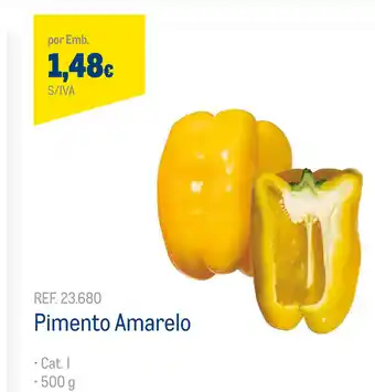 Pimento Amarelo 500g